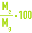 Formule : coefficient d’aplatissement