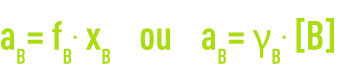 Formule : Concentration et activité