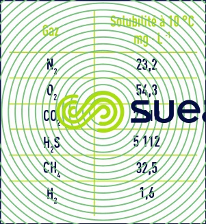 Solubilité des gaz 1 bar