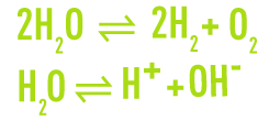 Formule : Oxydoréduction - diagramme relatif à l'eau