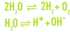 Formule : Oxydoréduction - diagramme relatif à l'eau