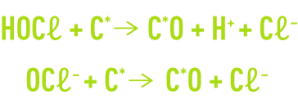 Formule: déchloration d'une eau ayant subi un traitement de chloration par excès