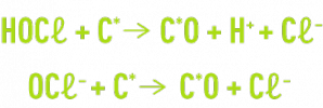Formule: déchloration d'une eau ayant subi un traitement de chloration par excès