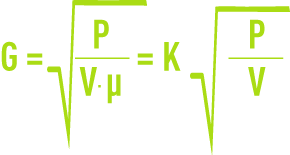 Formule : facteur influençant la coagulation régime turbulent