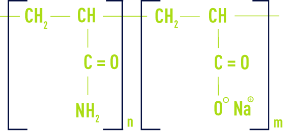 Formule : classification - copolymères de l'acrylamide et acide acrylique