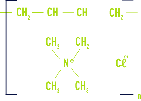 Formule : classification - polychlorure de diallyldiméthyl - ammonium