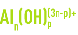 Formule : sels d'aluminium - formule générale