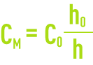 Formule : Hypothèse de Kynch concentration moyenne