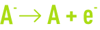 Formule : Electrolyse - anode oxydation émission d'électrons
