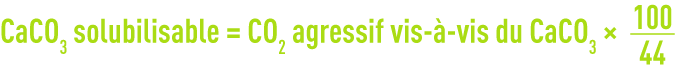 Formule : Calcograph - CaCO3 solubilisable