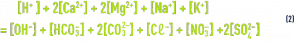 Formule : pHS - les équilibres et constantes thermodynamiques - neutralité électrique