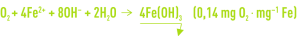 Formule : oxygène et déferrisation