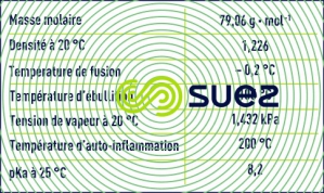 Propriétés acide peracétique