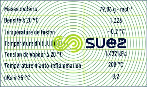 Propriétés acide peracétique