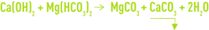 Formule : décarbonatation à la chaux si Tca < TAC