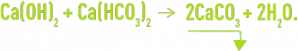 Formule : décarbonatation à la chaux