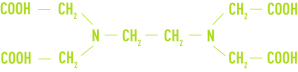 Formule : EDTA et ses sels de sodium