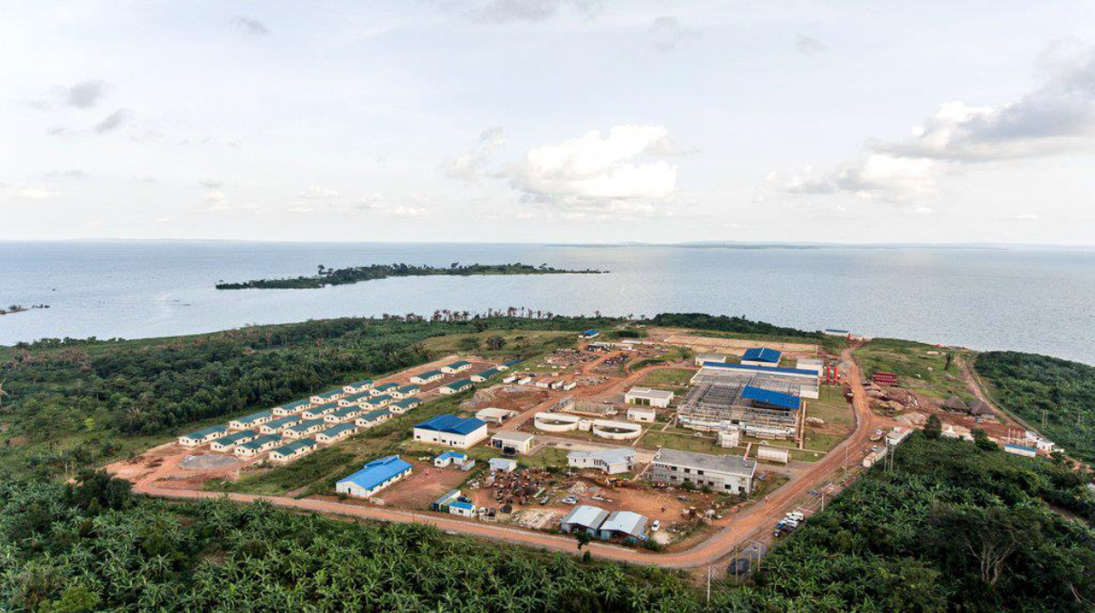 Usine d'eau potable de Katosi (Ouganda)