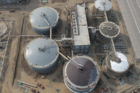 usine de traitement des eaux usées Okhla (Inde) - réutilisation