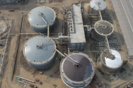 usine de traitement des eaux usées Okhla (Inde) - réutilisation