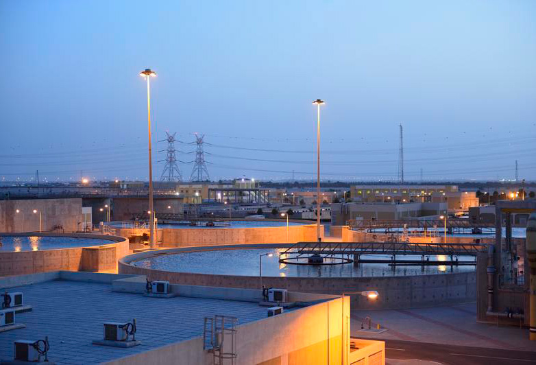 station traitement eaux résiduaires urbaines Doha West