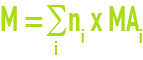 formule : composition de la matière - atomes Z = 8