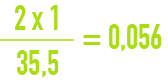 formule : composition de la matière - emploi du milliéquivalent
