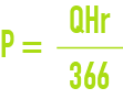 Formule : Moteurs hydrauliques - puissance à fournir kW