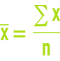 formule : statistiques - moyenne arithmétique