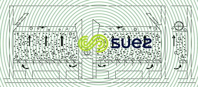 phase lavage air (mélange des matériaux) filtre Médiazur