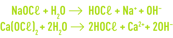 Formule : sources clhlore - ions hydroxydes