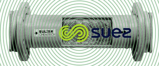 Mélangeur en ligne - injection d'air dans la masse liquide