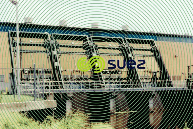 station pompage grilles à crémaillère