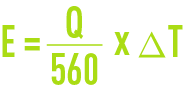 les circuits de refroidissement ouverts - calcul de l’évaporation