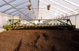 Séchage naturel des boues sous serre – Heliantis®