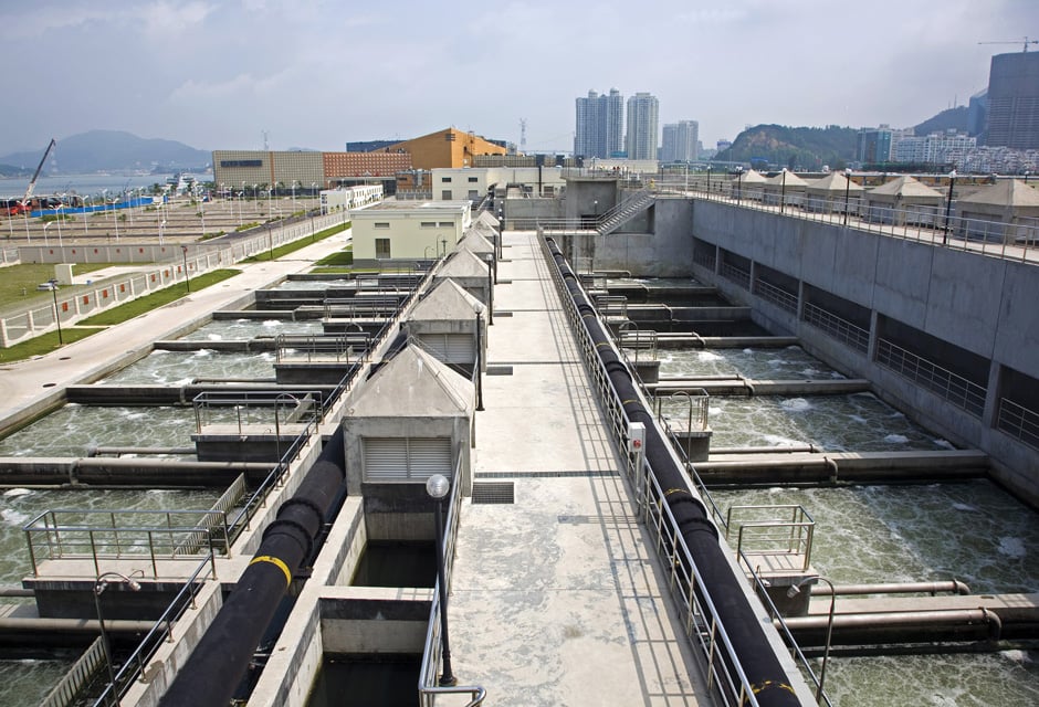 Traitement avancé des eaux résiduaires associant ozonation et traitement biologique  – Oxyblue